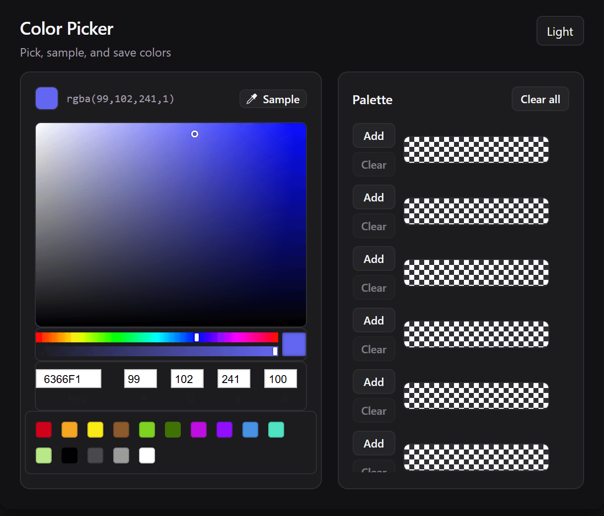 Color Picker screenshot 1