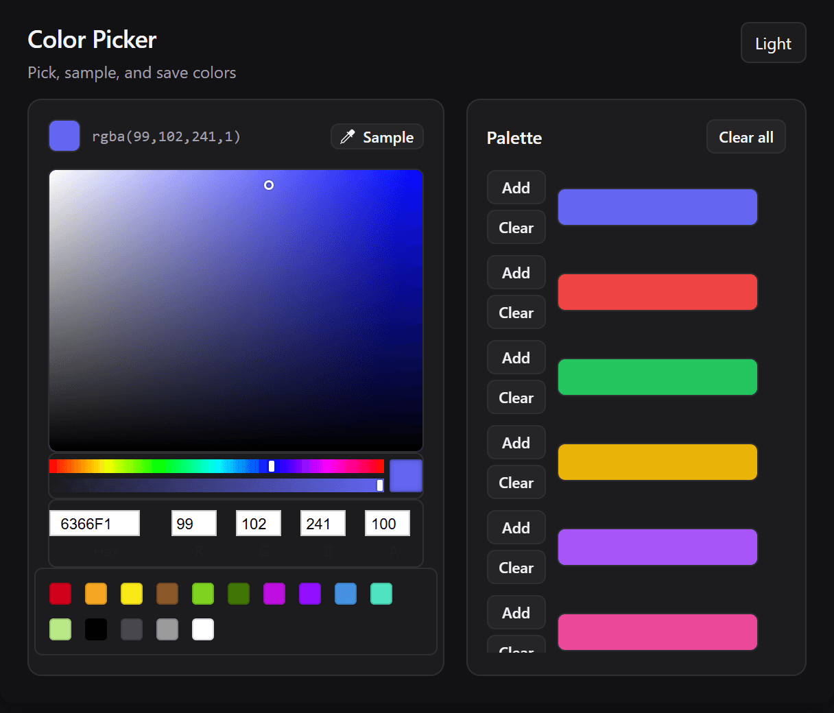 Color Picker screenshot 2